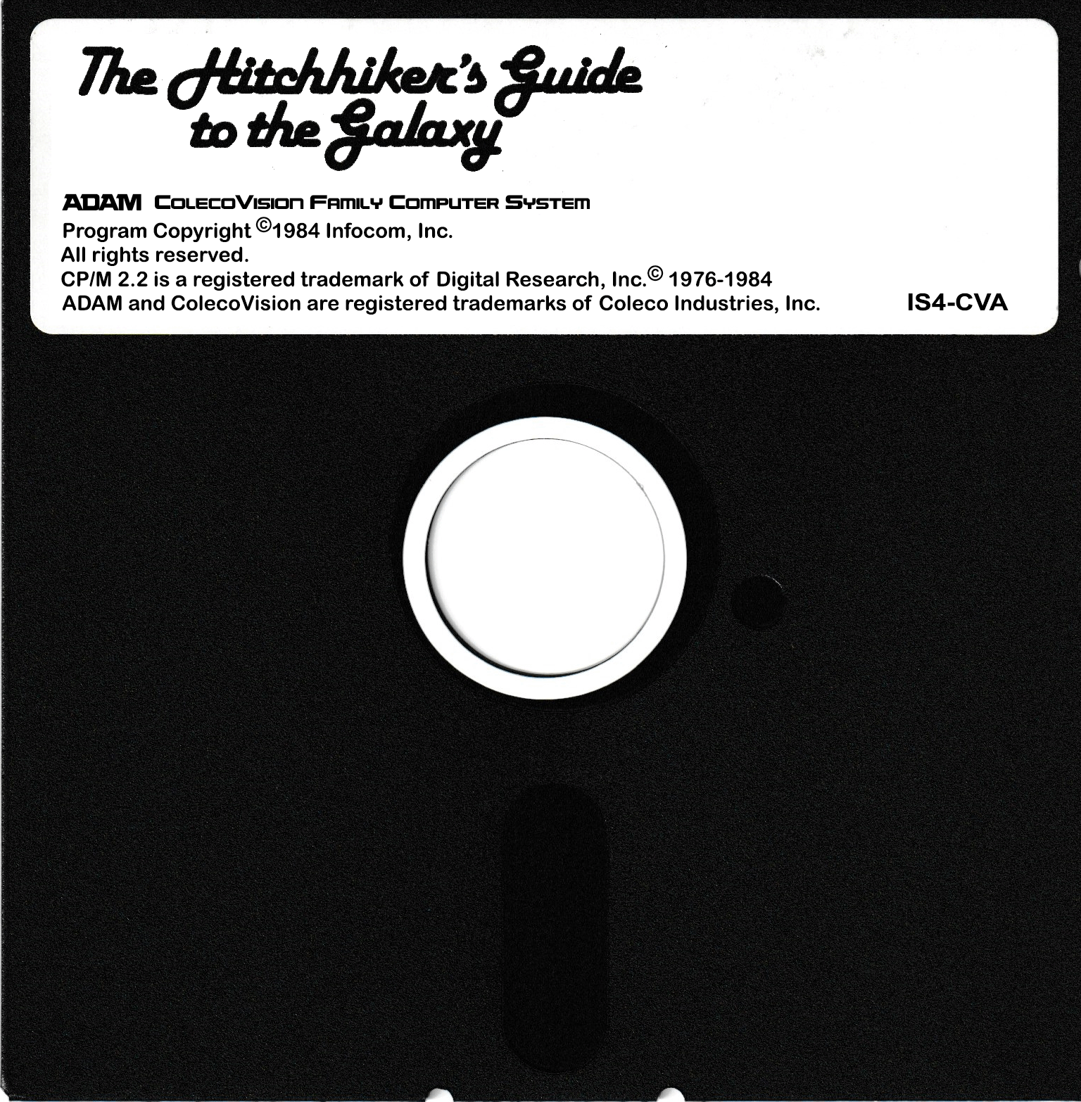 Hitchhiker's Guide to the Galaxy Floppy Disk
